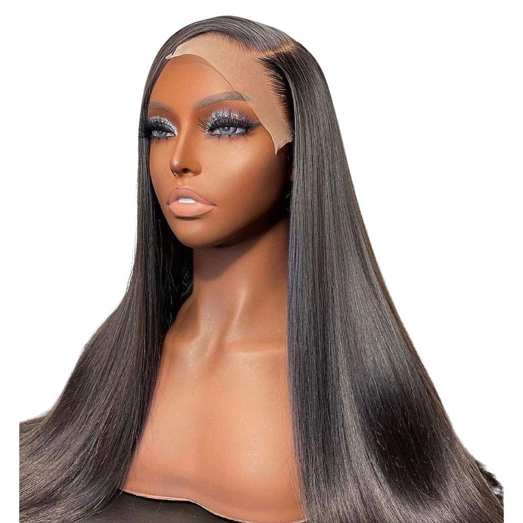 Chocolate Mocha 26 Inch Indian Hair Closure Wig